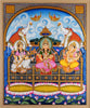 Ganesh Lakshmi Saraswati - Art Prints