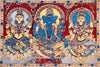 The Great Triad Of Lakshmi Ganesha And Saraswati - Framed Prints