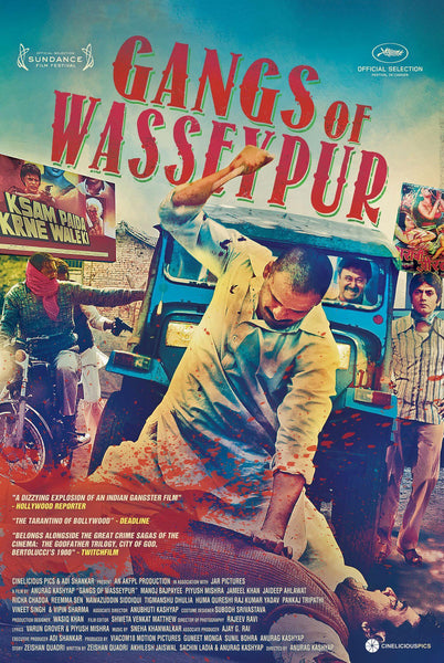 Gangs Of Wasseypur - Bollywood Cult Classic Hindi Movie Poster - Art Prints