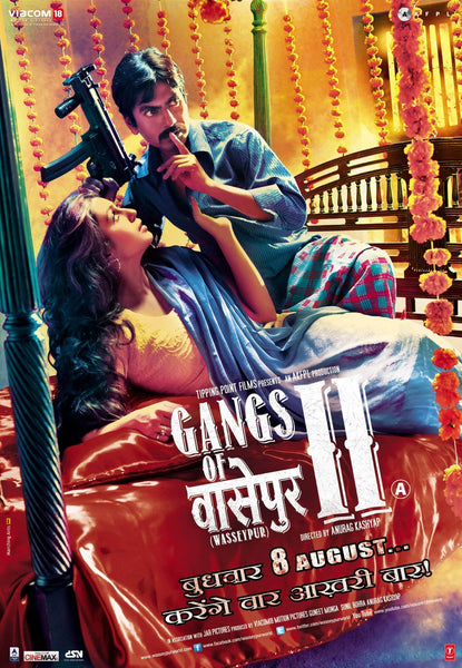 Gangs Of Wasseypur II - Bollywood Cult Classic Hindi Movie Graphic Poster - Canvas Prints