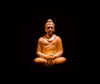 Gautam Buddha With Dark Background - Posters