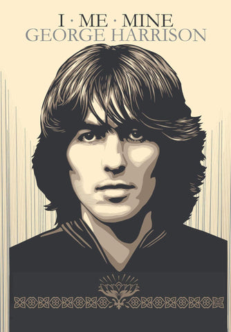 George Harrison - I Me Mine - Beatles Poster - Canvas Prints by Ralph