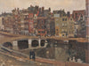 The Rokin in Amsterdam (Das Rokin in Amsterdam) - George Breitner - Dutch Impressionist Painting - Art Prints