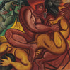 George Keyt - Bhima And Jarasandha (Mahabharat) - Art Prints