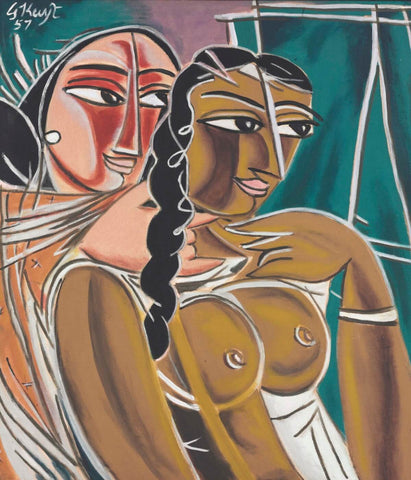 Two Women by George Keyt