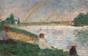 The Rainbow: Study for 'Bathers at Asnieres' - Canvas Prints