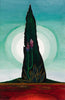 Tree Cactus, Moon - Large Art Prints