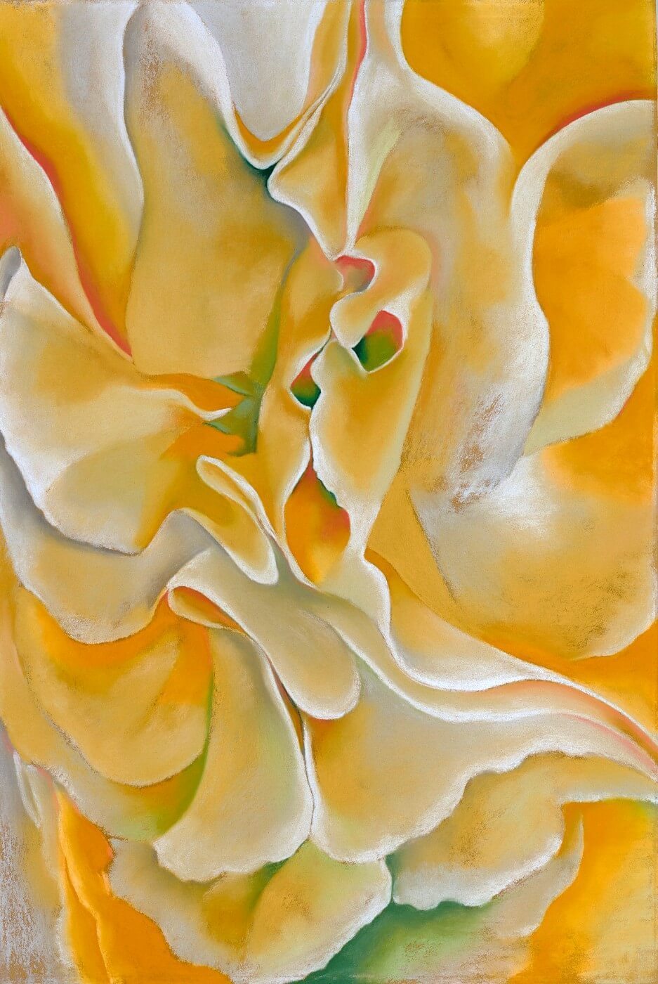 Yellow Sweet Peas - Georgia O'Keeffe - Posters by Georgia O'Keeffe