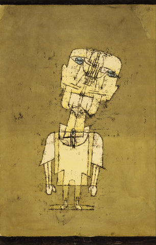 Gespenst eines Genies (Ghost of a Genius) by Paul Klee