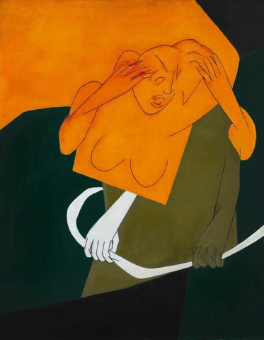 Gesture, 1978 - Canvas Prints by Tyeb Mehta