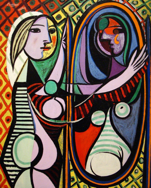 Girl Before a Mirror by Pablo Picasso | Tallenge Store | Buy Posters, Framed Prints & Canvas Prints