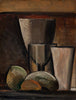 Glasses And Fruits (Vasos Frutas) - Pablo Picasso Painting - Canvas Prints