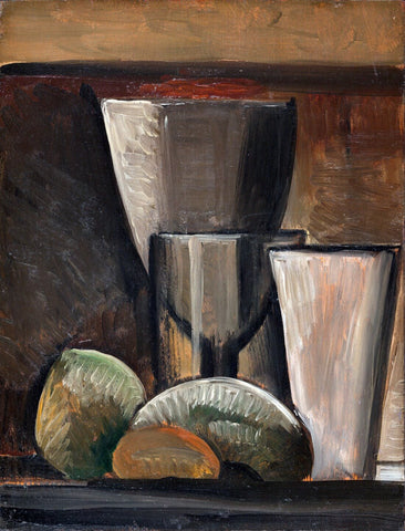 Glasses and Fruit (Verres et fruits) – Pablo Picasso Painting - Life Size Posters