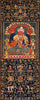 God Of Fire Agni Of The Medicine Buddha Mandala - Thangka - Canvas Prints