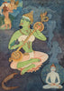 Goddess Matangi (Maathangi) - Indian Painting - Canvas Prints