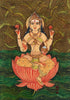 Goddess Annapoorna - S Rajam - Large Art Prints
