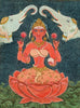 Goddess Lakshmi - S Rajam - Canvas Prints