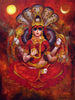 Goddess MahaLakshmi - Contemporary Painting - Life Size Posters