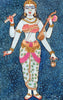 Goddess Saraswati II- S Rajam - Framed Prints