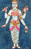 Goddess Saraswati II- S Rajam - Canvas Prints