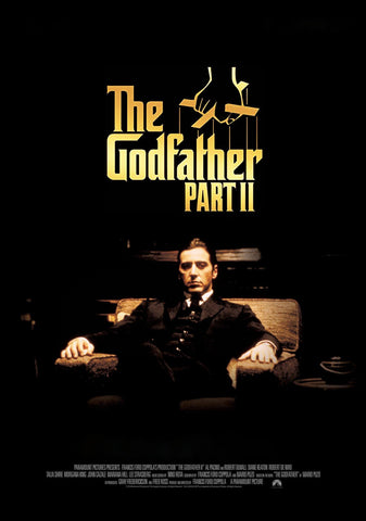 Godfather II - Al Pacino - Tallenge Hollywood Cult Classics Movie Poster - Art Prints