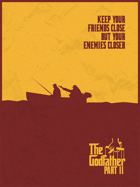 Godfather II - Tallenge Hollywood Cult Classic Movie Poster - Posters