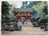 Gold Gate (Kin mon) - Yoshida Hiroshi - Japanese Ukiyo-e Woodblock Prints Of Japan Painting - Framed Prints