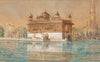 Golden Temple Amritsar - M K Parandikar - Vintage Indian Art Painting - Framed Prints