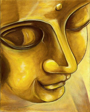 Golden Buddha by Anzai