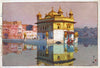 Golden Temple In Amritsar - Yoshida Hiroshi - Vintage Japanese Woodblock Painting - Life Size Posters
