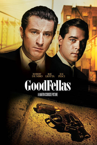Goodfellas - Robert De Niro - Martin Scorsese Hollywood English Movie Poster - Canvas Prints by Martin