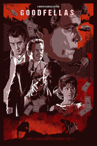 Goodfellas - Tallenge Hollywood Poster Collection - Canvas Prints by Henry