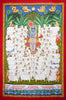 Gopashtami Shrinathji With Cows -  Krishna Pichwai Painting - Canvas Prints