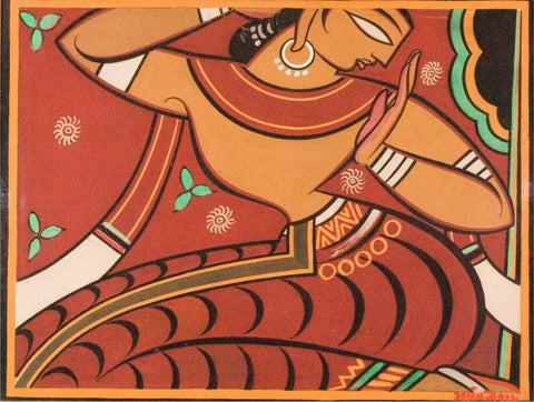 Gopini - Life Size Posters by Jamini roy