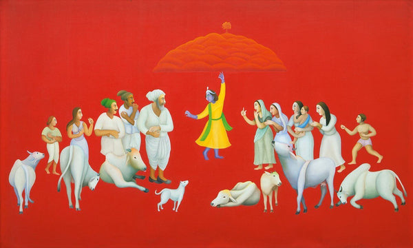 Govardhan - Canvas Prints