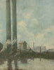 Grand Canal Dock - Paul Henry RHA - Irish Master - Landscape Painting - Life Size Posters