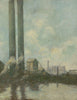 Grand Canal Dock - Paul Henry RHA - Irish Master - Landscape Painting - Framed Prints