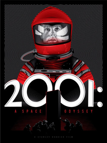 Graphic Art Poster - 2001 Space Odyssey - Hollywood Collection - Posters
