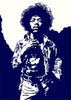 Graphic Art Poster - Jimi Hendrix - Tallenge Music Collection - Canvas Prints