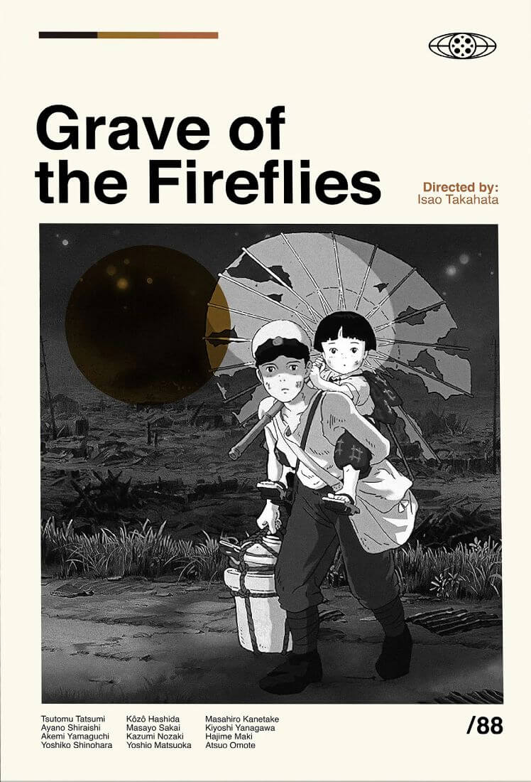 Buy Grave of the fireflies poster online