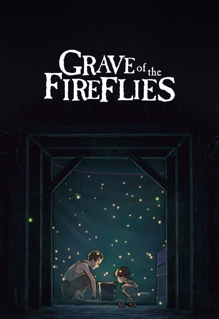 grave of the fireflies' Poster, picture, metal print, paint by