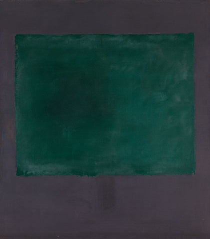 Green On Grey - Mark Rothko Color Field Painting - Life Size Posters