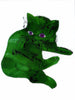 Green Cat - Art Prints