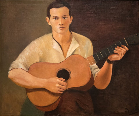 Guitar Player by Andre Derain