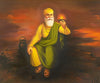 Guru Nanak Ji Painting - Indian Sikhism Art Painting - Framed Prints