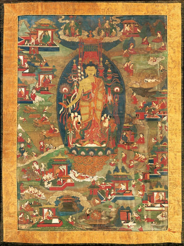 Guru Buddha - Large Art Prints by Anzai