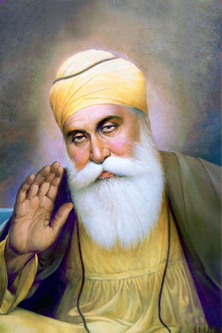 Guru Nanak Dev Ji - Canvas Prints