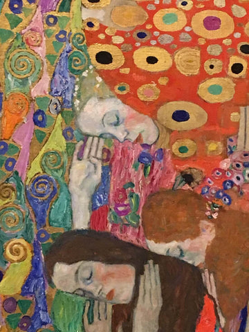 Hope II (Detail) by Gustav Klimt