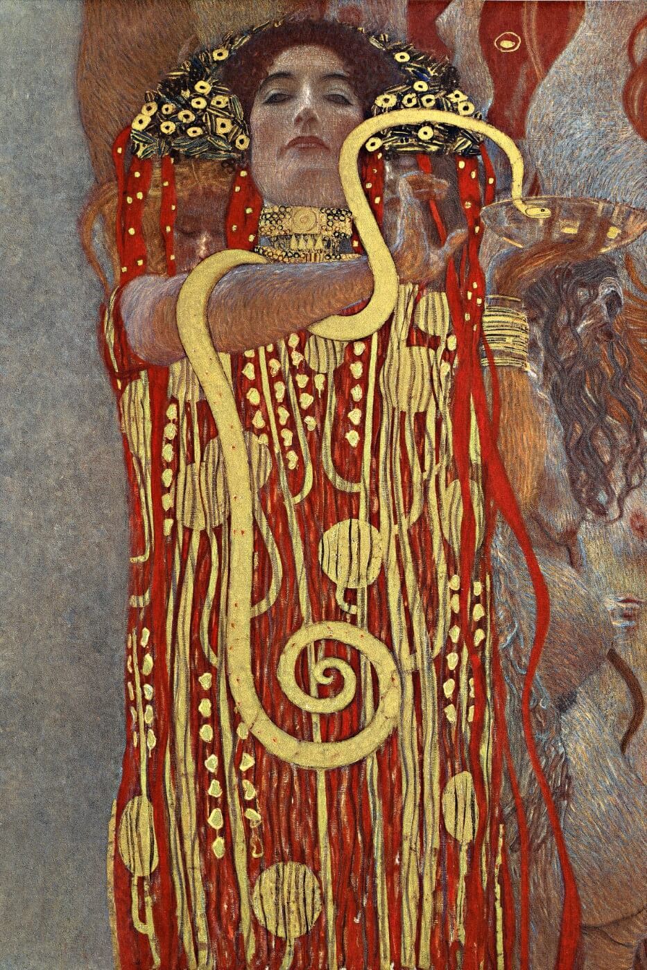 Gustav Klimt - Hygeia - Life Size Posters by Gustav Klimt | Buy 