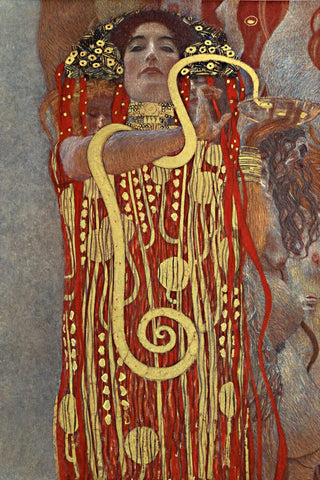 Gustav Klimt - Hygeia by Gustav Klimt